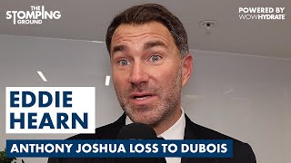 quotANTHONY JOSHUA WILL NOT RETIREquot  Eddie Hearn IMMEDIATE REACTION to Daniel Dubois KO Win [upl. by Adila]