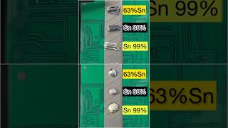 Leaded vs LeadFree Solder Wire How Tin Content Impacts Your Soldering Results [upl. by Bertelli]