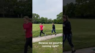 Bananas are good for running right mindsetmatters running [upl. by Sup]