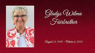 In Loving Memory of Gladys Wilma quotWilliequot Fairbrother [upl. by Naffets]