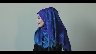 Tesettüre Uygun Şal Bağlama Modelleri Nasıl Yapılır Shawl Tutorial [upl. by Notsew333]