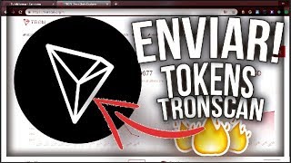 Como ENVIAR O RECIBIR TOKENS TRC20 en TRONSCAN [upl. by Inar380]