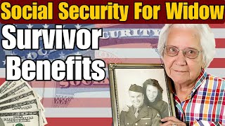 Essential Guide to Social Security Survivor Benefits for Widows amp Widowers [upl. by Gnud832]