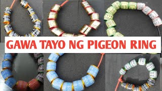 how to make ring for racing pigeon 🕊️🕊️🕊️ [upl. by Onit]