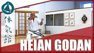 HOW TO HEIAN GODAN – SLOW amp FAST  Shōtōkan Karate Kata by Fiore Tartaglia [upl. by Ianahs949]