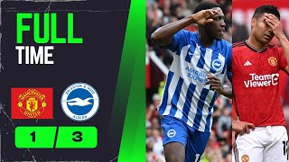 Man United vs Brighton 13 All Goals amp Extended Highlights 2023 [upl. by Netsrek]