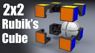 How does a 2x2 Rubiks Cube work [upl. by Nosyaj403]