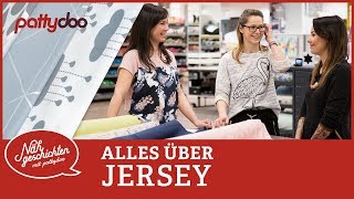 Alles über Jersey  Nähgeschichten mit pattydoo Folge 2 [upl. by Annawat]