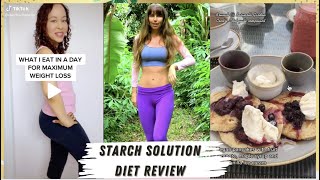 Starch Solution maximum weight loss Diet Review [upl. by Idnat]