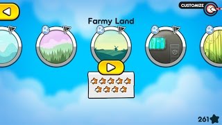 Flappy Golf 2  Farmy Land Superstar [upl. by Annovoj830]