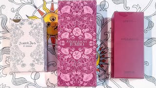 REVIEW  Jonasa Jaus Tarot  5th 6th jumbo amp 7th editions [upl. by Refinej]