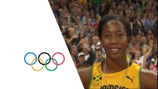 Womens 100m Final  London 2012 Olympics [upl. by Ezarra180]