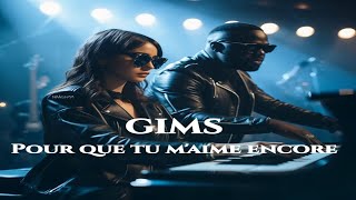 GIMS  Pour que tu maime encore Piano AI Cover [upl. by Ellezaj823]