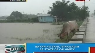 BP Bayan ng Bani Pangasinan isinailalim sa state of calamity [upl. by Ylenats580]