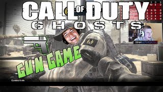 GUN GAME CHALLENGE wTBNRfrags COD GHOSTS  TBNRKENWORTH [upl. by Layor]