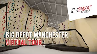 Plan views of one of the UKs biggest climbing walls BIG Depot Manchester [upl. by Uticas]