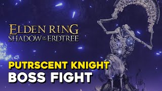 Elden Ring DLC Putrescent Knight Boss Fight No Summons [upl. by Lenora]