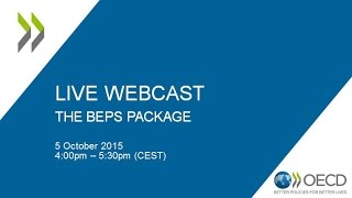 BEPS webcast 8 Launch of 2015 BEPS reports [upl. by Nairadas542]