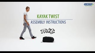 GUMOTEX  TWIST Spacesaving kayak [upl. by Wilburt]