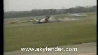 P38 Lightning Crash at Duxford Airshow [upl. by Okire]