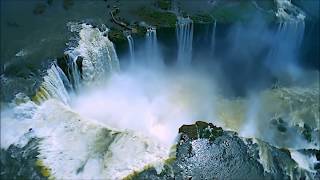 Cataratas Iguaçu Brasil HD Argentina Foz Iguazu Waterfalls [upl. by Jarid]