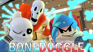 BONEDOGGLE  a FNF Indie Cross Short Animation SFM [upl. by Clari]