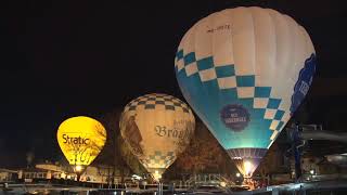 Ballonglühen  Montgolfiade am Tegernsee 2018 [upl. by Enylecoj]