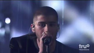 Zayn Ft Sia Dusk Till Dawn  Live performance [upl. by Ahtabat183]