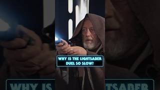 Why is the Duel Between ObiWan Kenobi and Darth Vader So SLOW in A New Hope starwars [upl. by Yand]