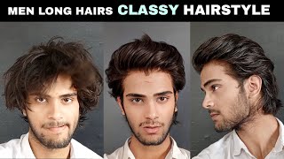 Long Hairs CLASSY HAIRSTYLE Men [upl. by Rumney]