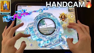 This World RANKR Player🔥 Best 6finger HANDCAM iPad Pro M2 chip‼️  Solo vs Squad  PUBG MOBILE [upl. by Aihtenyc]