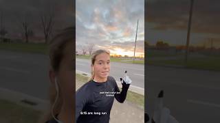 20 MILE RUN BEFORE A 12 HOUR DAY🤪🏃🏼‍♀️ shorts runner running longrun christian runvlog [upl. by Aicilak581]