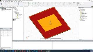 ANSYS Tutorial  3 HFSS microstrip patch antenna [upl. by Opiak]