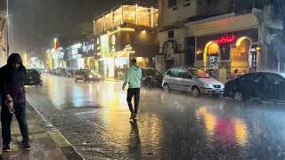 الأمطار الغزيرة في الأسكندرية بتاريخ 3112024  محطة الرمل  Heavy rain in Alexandria [upl. by Eiramlatsyrk553]