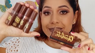 NUEVA Línea CHOCOLATE Color Trend AVON  Nuevos labiales y sombras [upl. by Akciret]