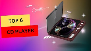 TOP 6 BEST CD PLAYER 2024 [upl. by Ariadne]