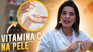 VITAMINA C na Pele  A Vitamina C é Antioxidante clareador de pele e possui outros benefícios [upl. by Haramat]