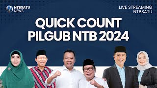 🔴LIVE STREAMING  Quick Count Pilgub NTB 2024 [upl. by Barrie141]