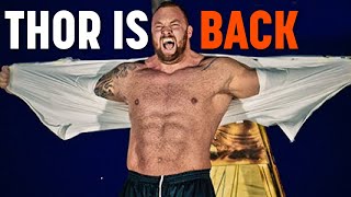 Thor Bjornsson Returns to Strongman Champions League [upl. by Lairbag64]