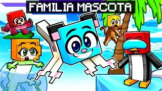 Teniendo Una FAMILIA DE MASCOTAS en Minecraft [upl. by Bora]