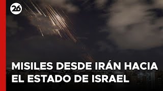 🚨 MISILES DE IRÁN EN ISRAEL  Reportan más ataques en Tel Aviv y otras ciudades [upl. by Ennahteb]