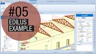 Structural calculation software for Masonry  EdiLus Example 05 [upl. by Eibrik826]