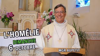 Homélie de Mgr Aupetit  dimanche 6 oct 24 [upl. by Landis]