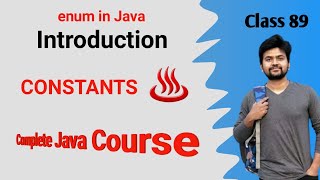 enum in Java  Introduction [upl. by Notfol415]