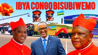 🚨🔥KURUYU MUGOROBA CONGO IHUYE NAKAGA🚨CARDINAL AMBONGO WA DRC AHUYE NA HE KAGAME🔥INTAMBARA IRATEGUWE [upl. by Nevaeh]