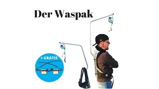 Waspak  der hilft Arbeitserleichterung bei der Teleskopstangenarbeit [upl. by Edmee565]