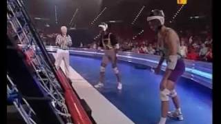 UK Gladiators Series 1 1992  Episode 1  Part 6 [upl. by Dannye]