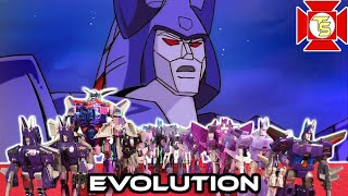 EVOLUTION OF CYCLONUS – Transformers G1 to Generations Selects [upl. by Ahsenar]