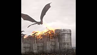 Dragon Burns Kings Landing 🔥🐉Daenerys 😡 shorts houseofthedragon gameofthrones [upl. by Attenhoj]