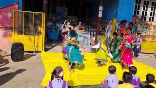 Thanane Paatonu Paada  Folk Song  Students Dance  Tamil [upl. by Dalston34]